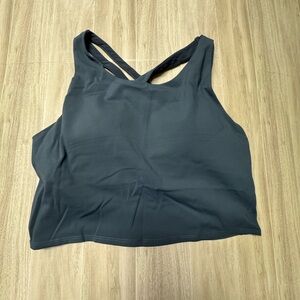 Women's Blue Gray active Tank Top